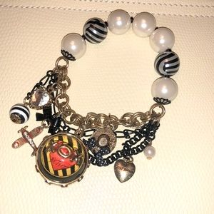 Betsey Johnson Travel Charm Bracelet